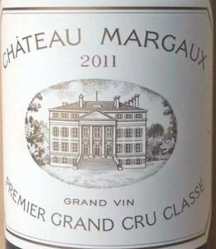 シャトー・マルゴー2011ラベル