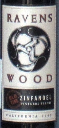 レイヴェンズ・ウッド ジンファンデル ヴィントナーズブレンド